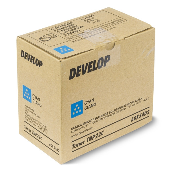 Develop TNP-22C (A0X54D2) cyan toner (original Develop) A0X54D2 049032 - 1