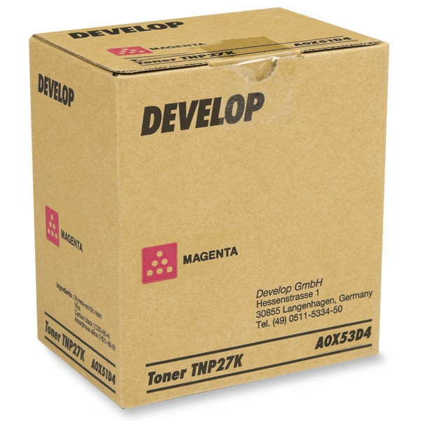 Develop TNP-27M magenta toner (original) A0X53D4 049070 - 1