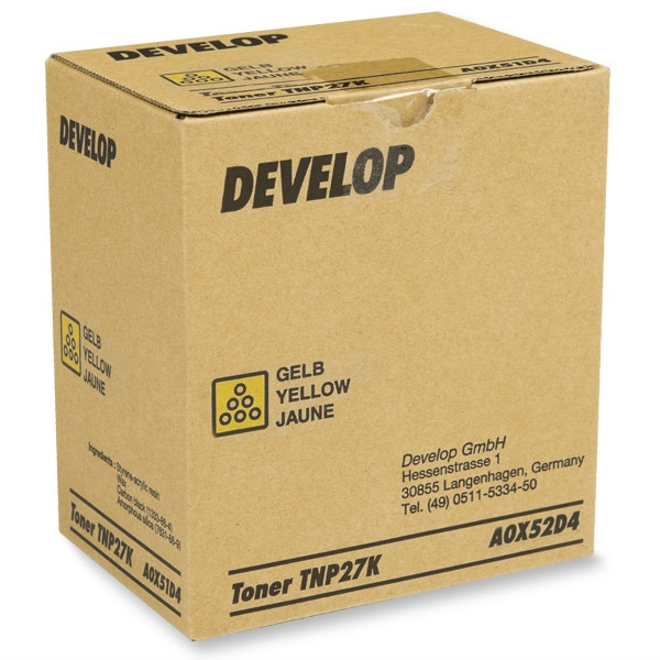 Develop TNP-27Y yellow toner (original) A0X52D4 049072 - 1