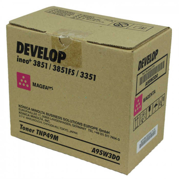 Develop TNP-49M (A95W3D0) magenta toner (original Develop) A95W3D0 049432 - 1