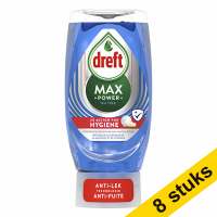 Dreft Max Power Hygiene washing up liquid, 370ml (8-pack)