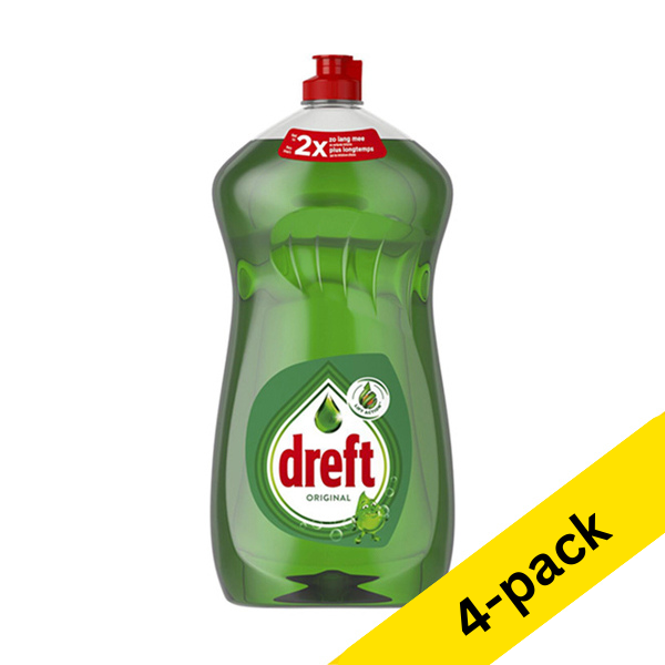 Dreft Original dishwashing liquid, 1200ml (4-pack)  SDR06158 - 1