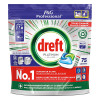 Dreft Professional All-in-One Platinum Regular dishwasher tablets (75-pack)