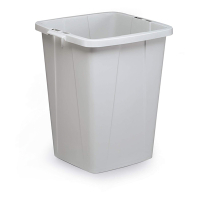 Durable DURABIN ECO grey waste bin, 90 litre 1800505050 310281