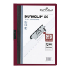 Durable Duraclip dark red A4 clip folder (30-pages)