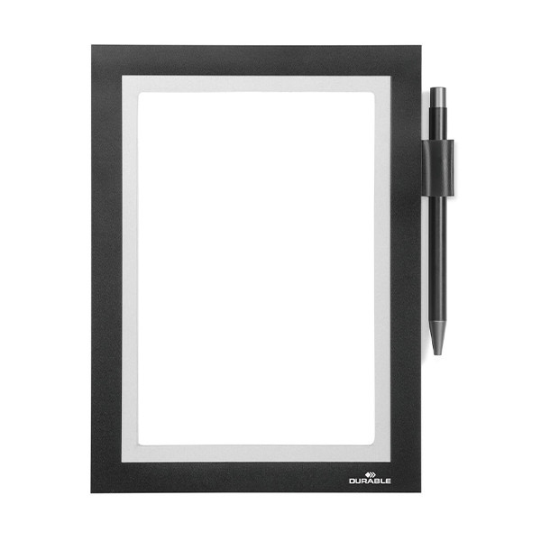 Durable Duraframe NOTE black A5 information frame self-adhesive 499401 310195 - 1