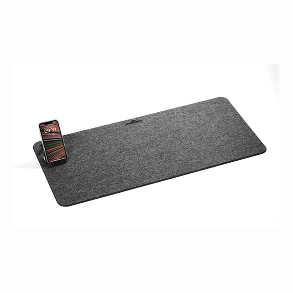 Durable Effect felt anthracite desk pad, 70cm x 33cm 708158 310254 - 4