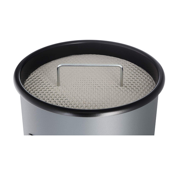 Durable black waste bin with ashtray, 17 litres 333001 310287 - 2