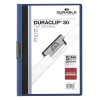 Durable dark blue A4 duraclip file, 3mm (25-pack)