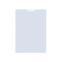 Durable transparent A6 self-adhesive view folder, 35 micron (25-pack) 827619 310161