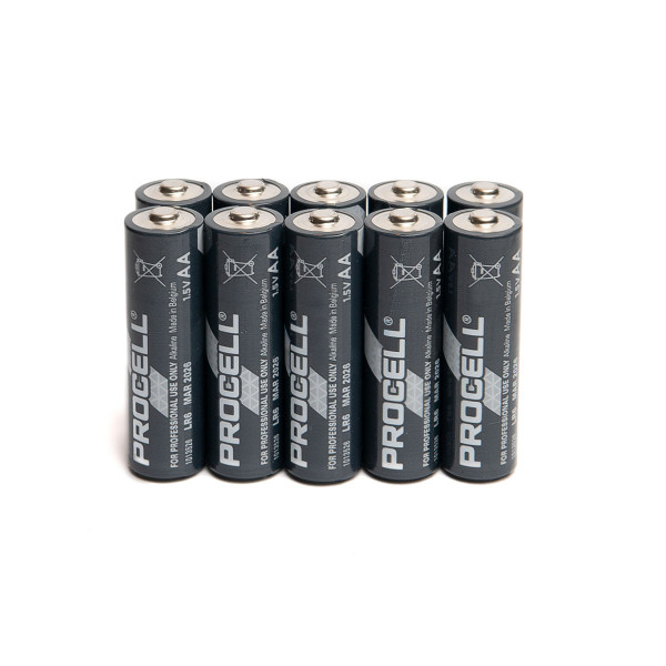 Duracell Procell AA LR6 batteries (10-pack)  204542 - 1