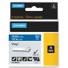 Dymo 1805243 IND Rhino white on blue vinyl tape, 12mm (original Dymo)