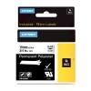 Dymo 622290 IND Rhino black on transparent permanent polyester tape, 19mm (original Dymo)