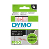 Dymo S0720520 / 45012 red on transparent tape, 12mm (original Dymo)