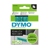 Dymo S0720590 / 45019 black on green tape, 12mm (original Dymo)