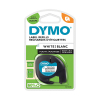 Dymo S0721660 / 91221 white plastic tape, 12mm (original)