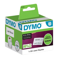 Dymo S0722560 / 11356 white removable name badge labels (original) S0722560 088524