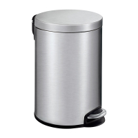 EKO Serene matte stainless steel waste bin, 12 litres 31701346 SEK00128