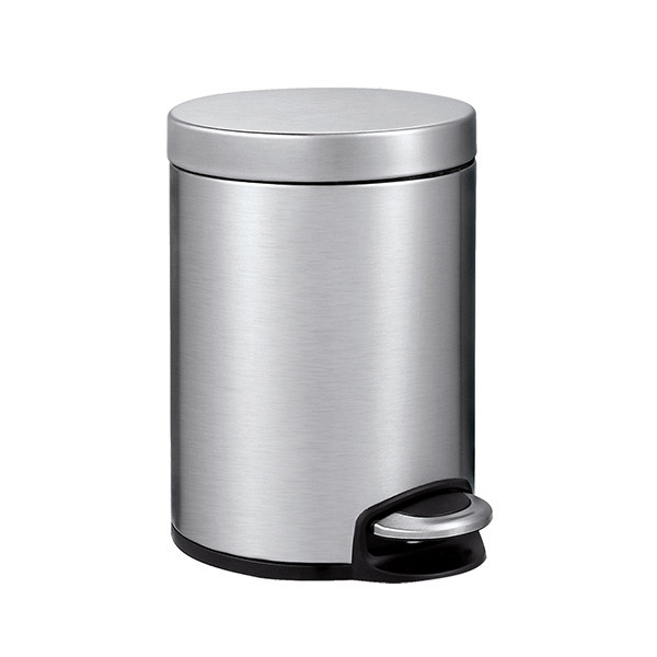 EKO Serene matte stainless steel waste bin, 5 litres 31701339 SEK00127 - 1