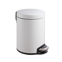 EKO Serene white waste bin, 5 litres 31712397 SEK00116