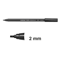 Edding 1255 black calligraphy pen (2mm) 4-125520-001 239153