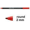 Edding 1300 red felt tip pen