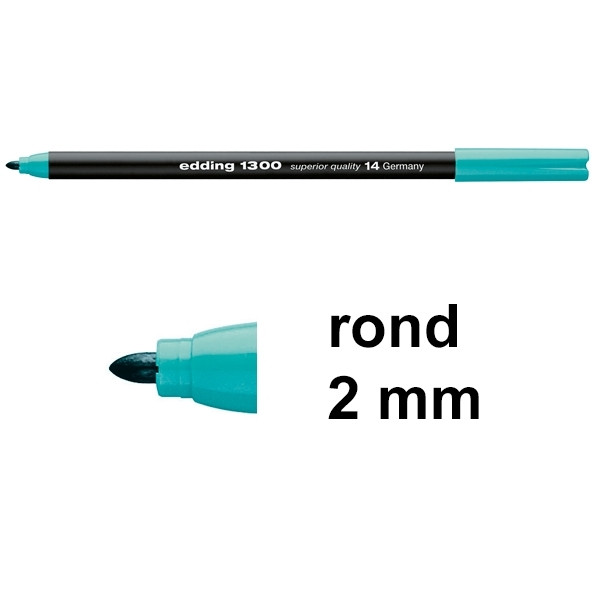 Edding 1300 turquoise felt tip pen 4-1300014 239013 - 1