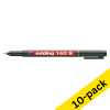 Edding 140S OHP black marker (10-pack)