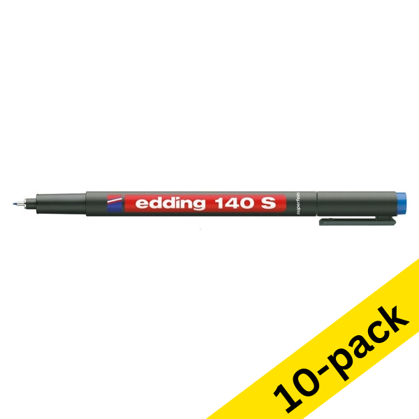 Edding 140S OHP blue marker (10-pack)  239489 - 1