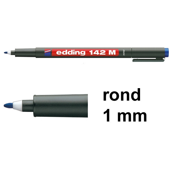 Edding 142M OHP blue marker (10-pack)  239691 - 1