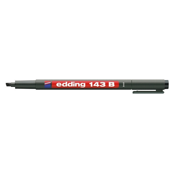 Edding 143B OHP black marker (10-pack)  239700 - 1