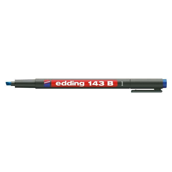 Edding 143B OHP blue marker (10-pack)  239697 - 1