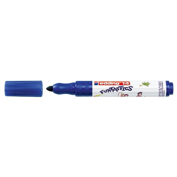 Edding 14 Funtastics blue felt tip pen 4-14003 239252 - 1