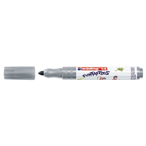 Edding 14 Funtastics grey felt tip pen 4-14012 239261 - 1