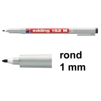 Edding 152M OHP black marker (1mm round) (10-pack)  239723