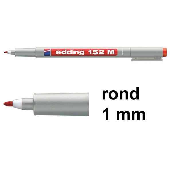 Edding 152M red OHP non-permanent marker 4-152002 200870 - 1