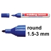 Edding 3000 blue permanent marker