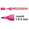 Edding 3000 pink permanent marker