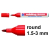 Edding 3000 red permanent marker