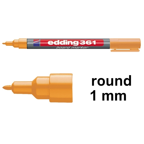 Edding 361 orange whiteboard marker (10-pack)  239509 - 1