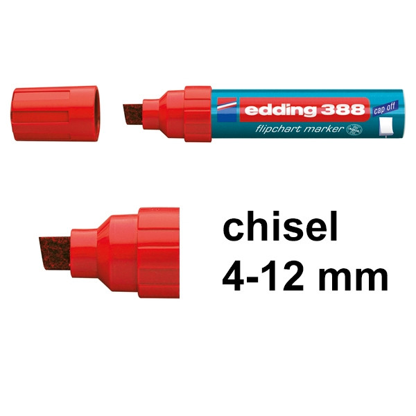 Edding 388 red flipchart marker 4-388002 200947 - 1