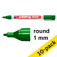 Edding 400 green permanent marker (10-pack)  239442