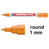 Edding 400 orange permanent marker