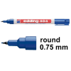 Edding 404 blue permanent marker