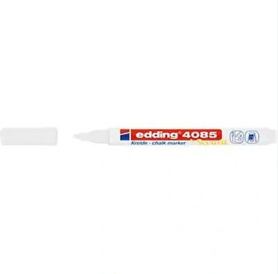 Edding 4085 white chalk marker (1mm - 2mm round) 4-4085049 240097 - 1