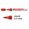 Edding 4095 red chalk marker (2mm - 3mm round)