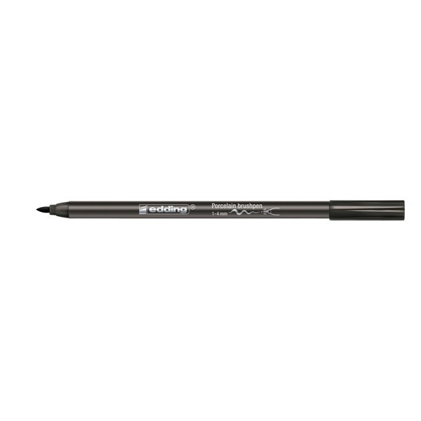 Edding 4200 black porcelain brush pen 4-4200001 239285 - 1