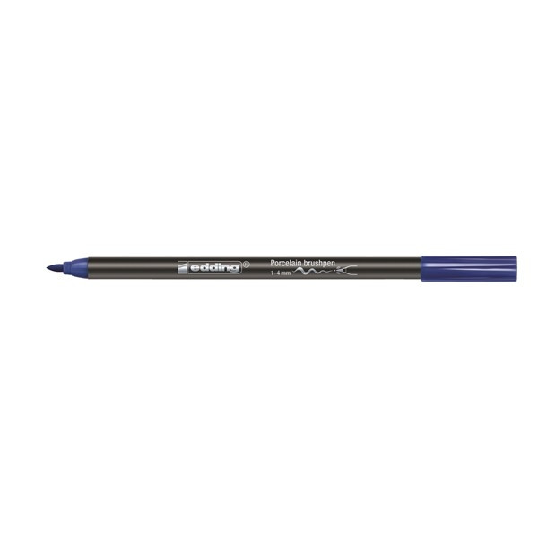 Edding 4200 blue porcelain brush pen (10-pack)  239810 - 1