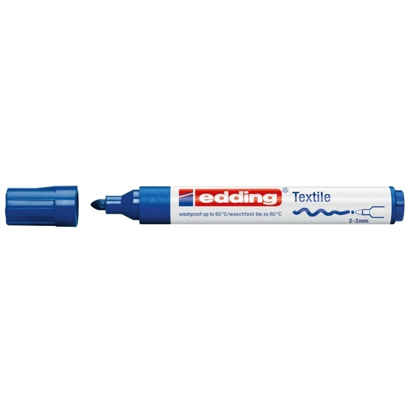 Edding 4500 blue textile marker 1047003 200722 - 1