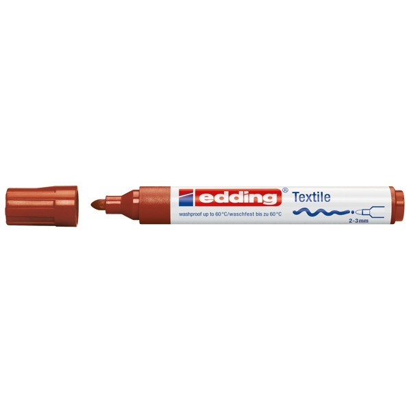 Edding 4500 brown textile marker 1047007 200730 - 1